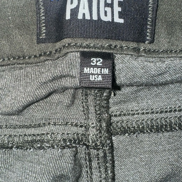 PAIGE VERDUGO Dark Green ULTRA SKINNY JEAN - - Transcend - EXCELLENT CONDITION - Picture 3 of 6